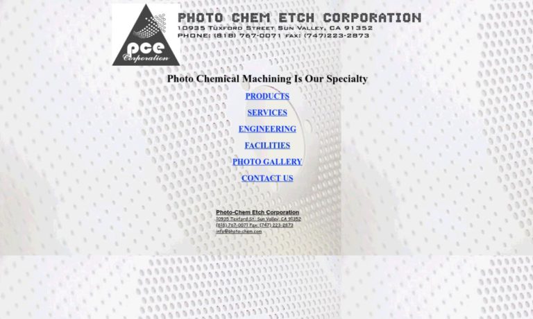 Photo-Chem Etch Corporation