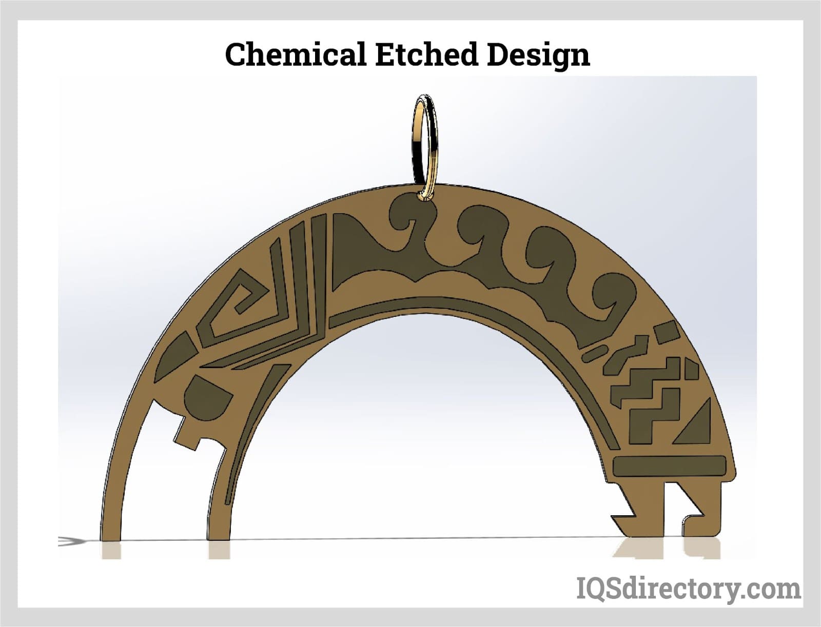 chemical etched design