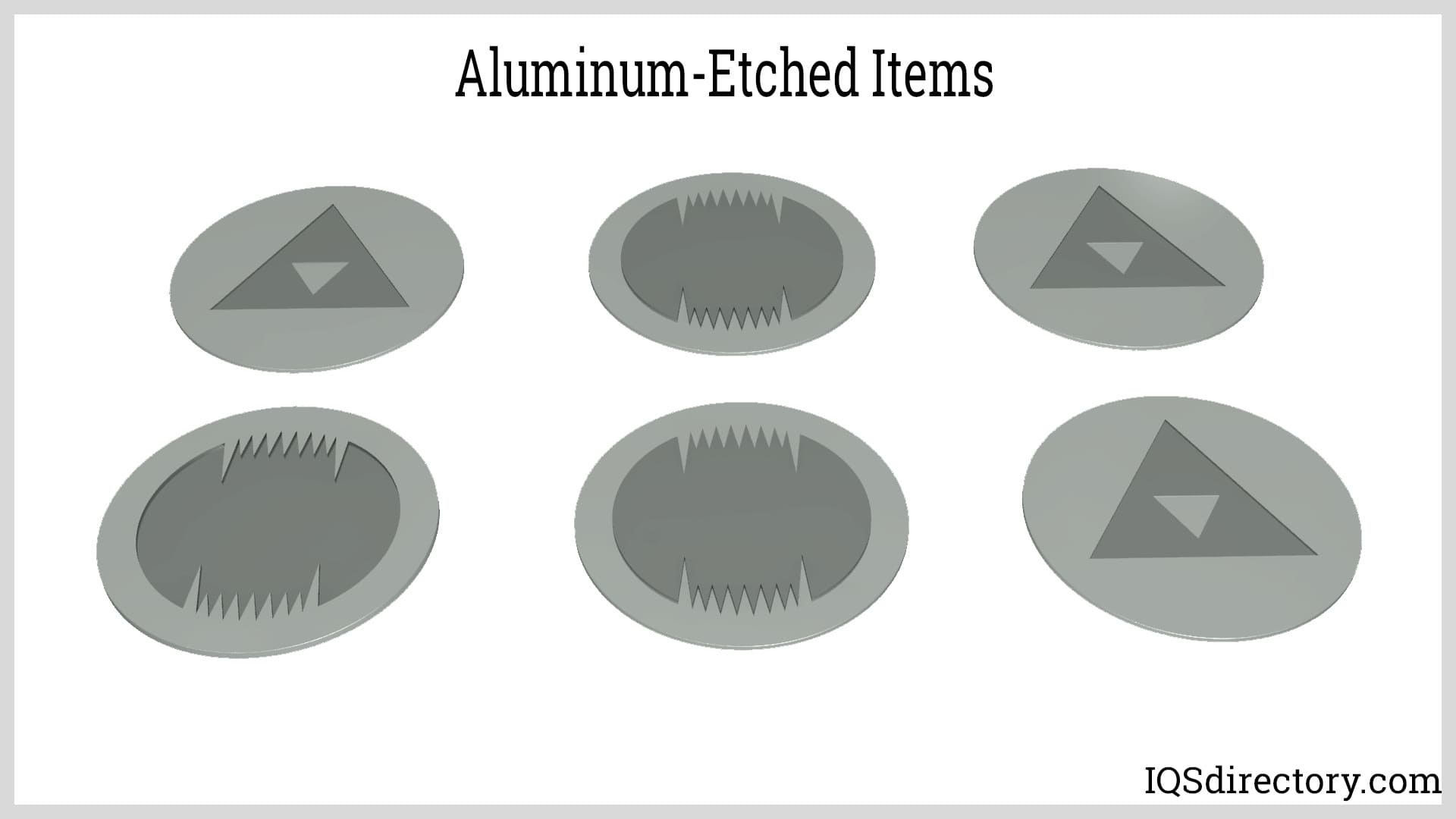 Aluminum-Etched Items