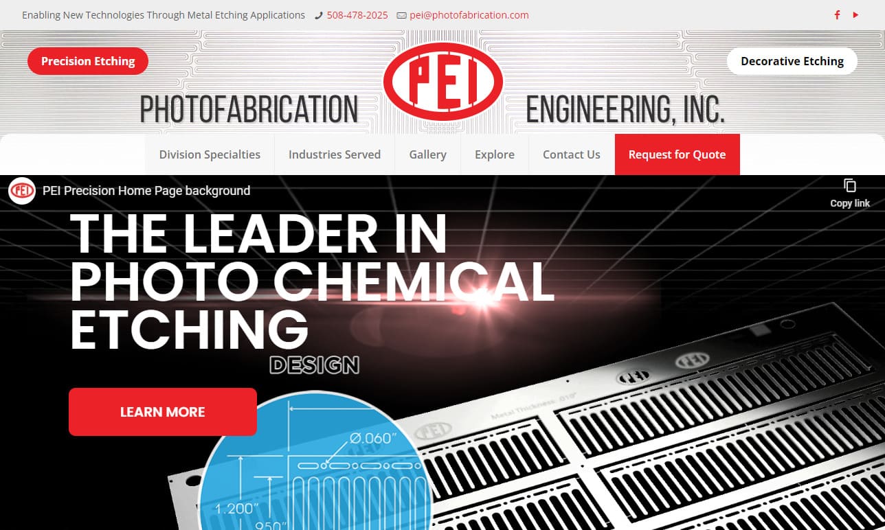 Photofabrication Engineering Inc.